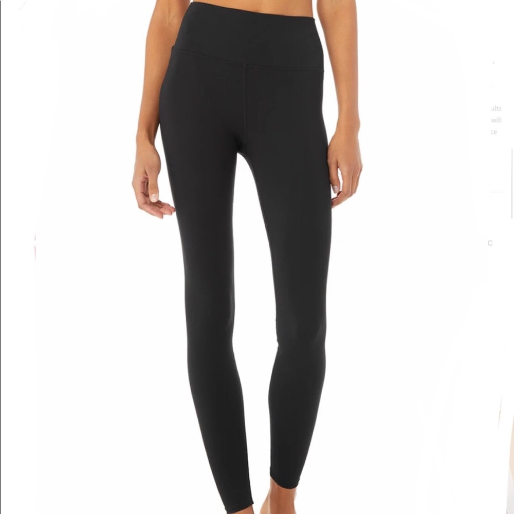 ALO YOGA High Waist Vapor Legging M Black